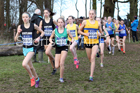 Girls under-15s 2019 British Athletics Inter Counties Cross Country, Prestwood Hall, Loughborough. Photo:  David T. Hewitson/Sports for All Pics